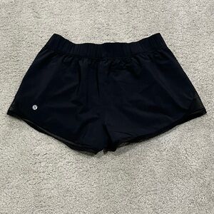 Lululemon Hotty Hot Black Athletic Shorts- See Description For Size Details